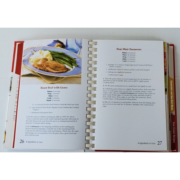 Campbell's 3 in 1: 4 Ingredients or Less Cookbook Casseroles Slow Cooker Recipes - Picture 6 of 16